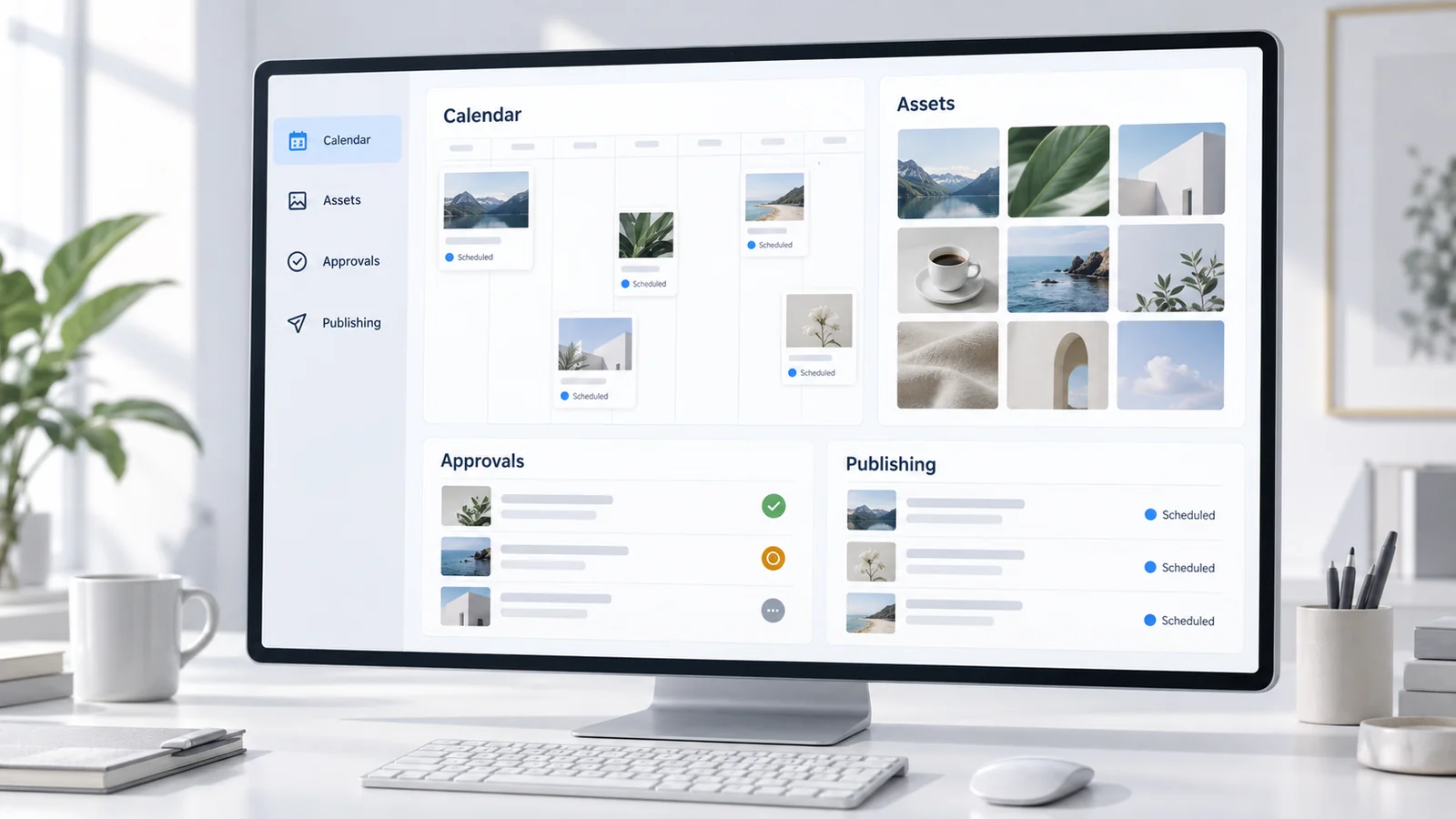 Social Content Operations interface preview